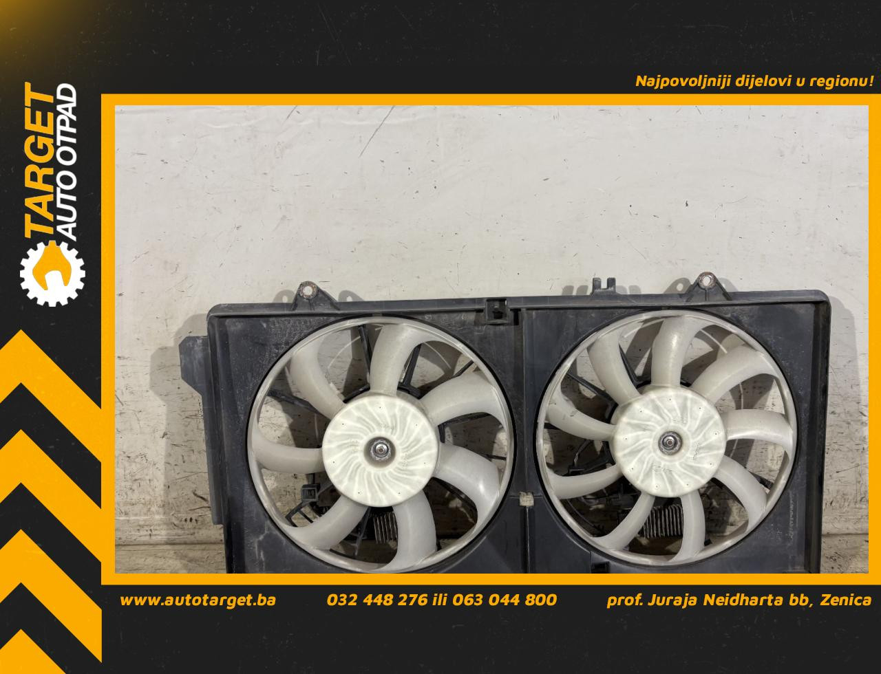 DIJELOVI VENTILATOR MAZDA 6 > 13-16