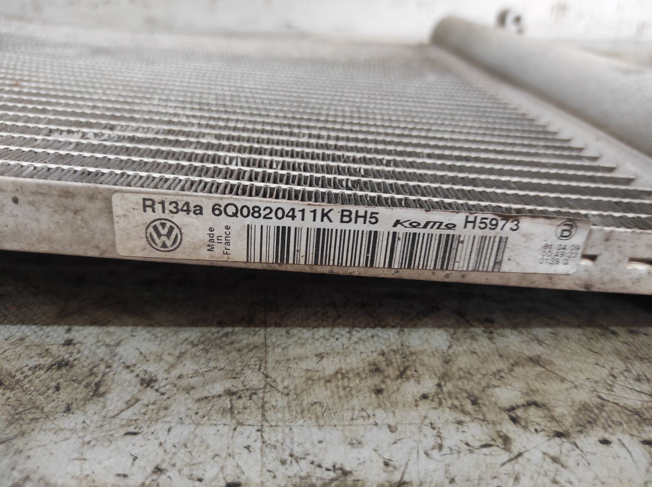 HLADNJAK KLIME SKODA FABIA > 07-10 6Q0820411K