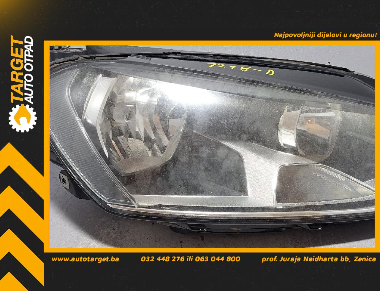 DIJELOVI FAR VW GOLF 7 > 12-16 1.6 5G2941006
