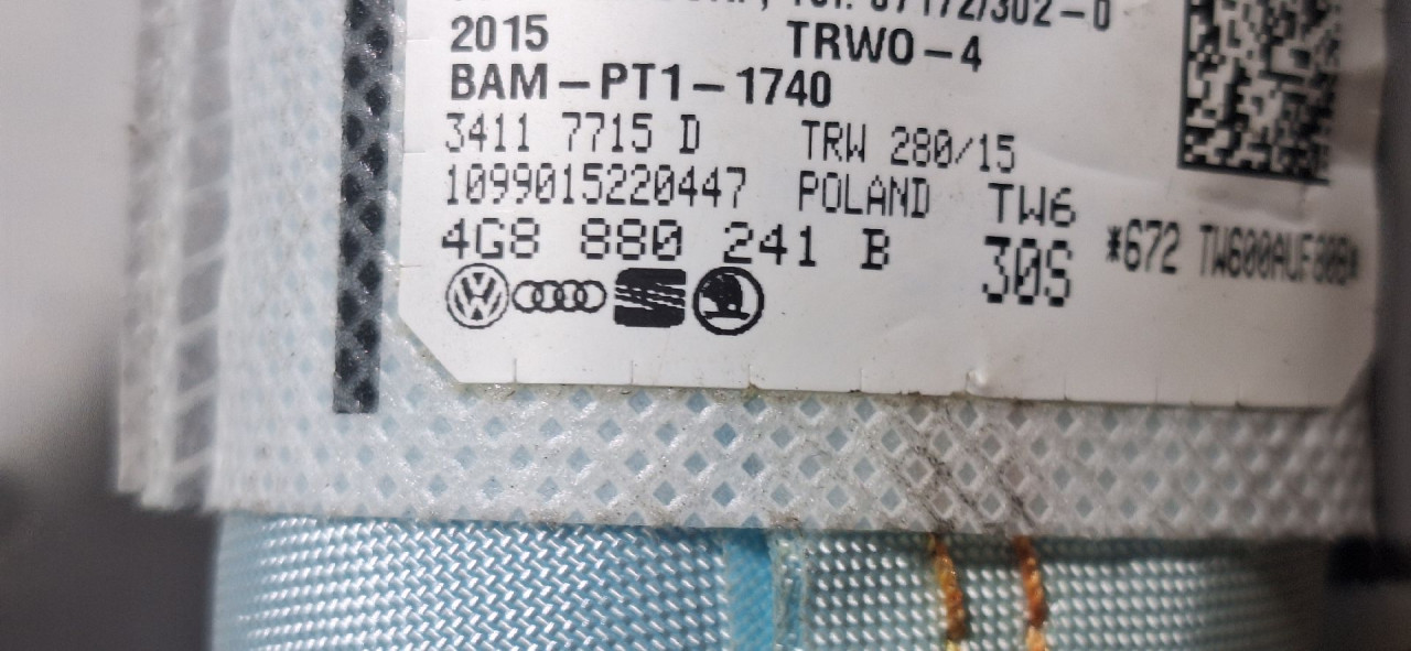 AIRBAG SJEDISTA AUDI A6 4G > 11-14 4G8880241B