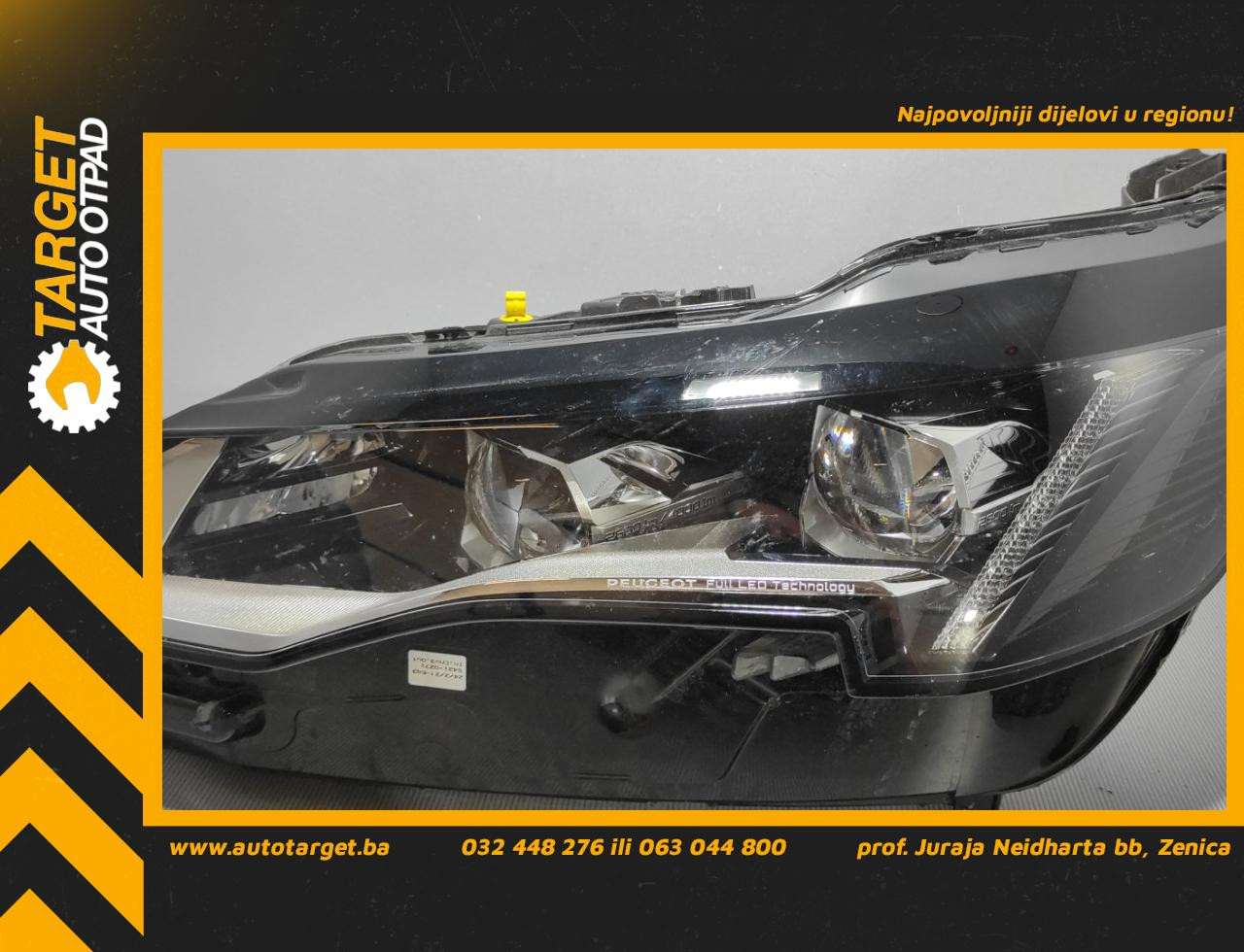 DIJELOVI FAR PEUGEOT 3008 > 20- 9836230680