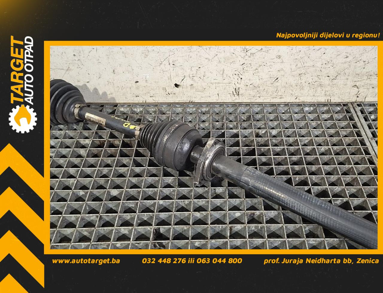 DIJELOVI POLUOSOVINA OPEL ASTRA J > 12-15 2.0 13335143