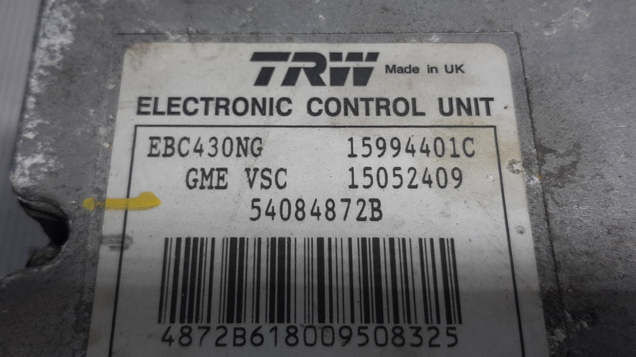 ABS PUMPA SAAB 9-3 > 08- 54084872B 15052409