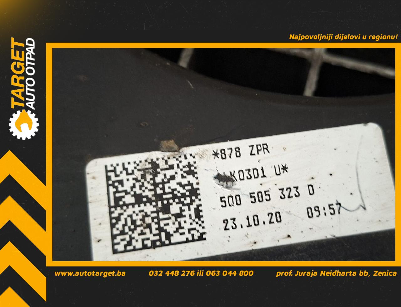 DIJELOVI RAME VW GOLF 8 > 19- 2.0 5Q0505323D 5Q0505351B
