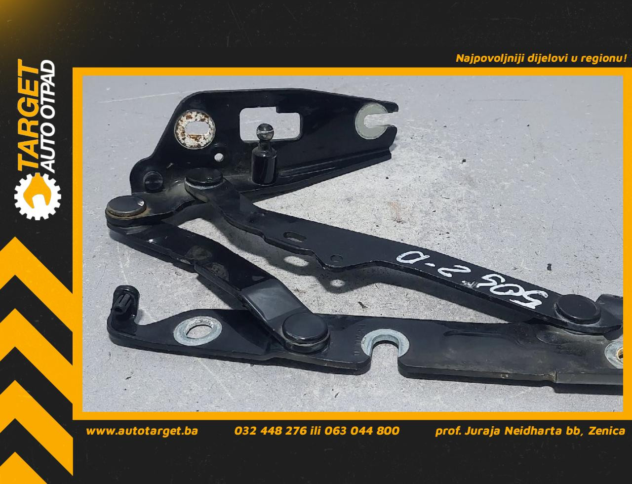 DIJELOVI BAGLAMA GEPEKA AUDI A6 > 04-08 2.7 4F5827302