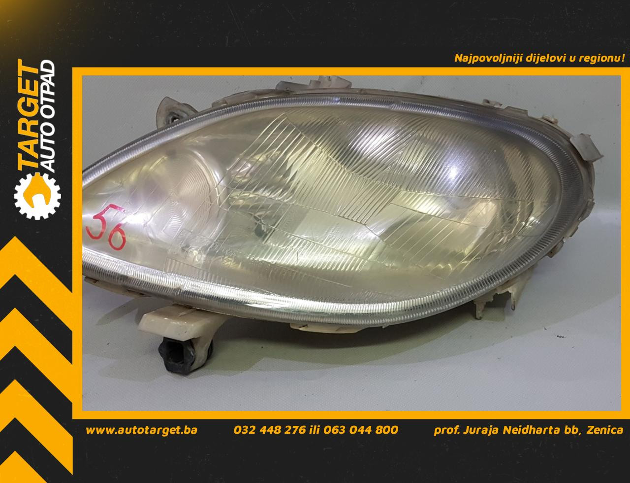 DIJELOVI FAR SMART FORTWO > 02-07 0301088301