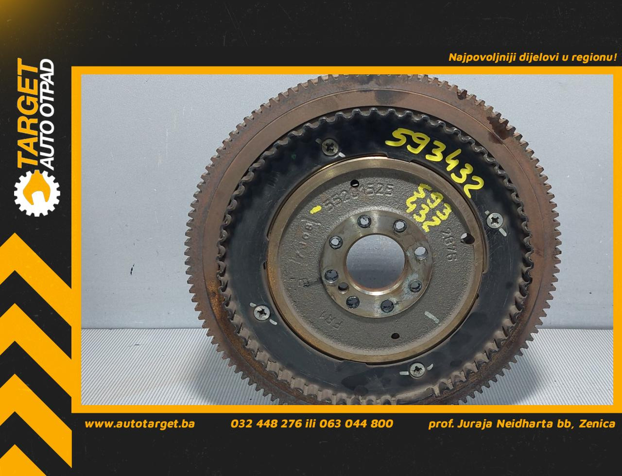 DIJELOVI ZAMAJAC FIAT QUBO > 08-16 55201525