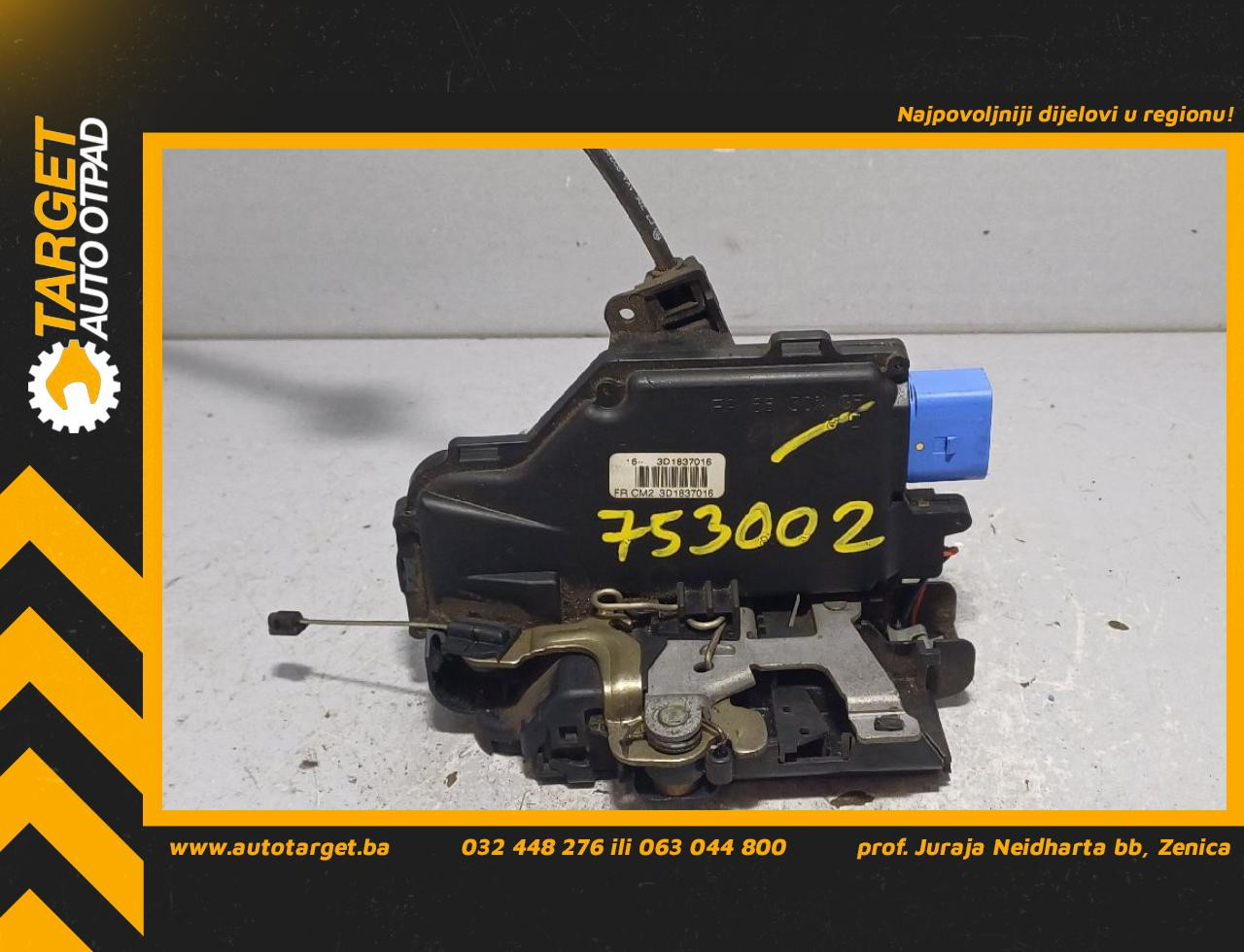 DIJELOVI BRAVA VRATA VW TOURAN > 03-06 3D1837016