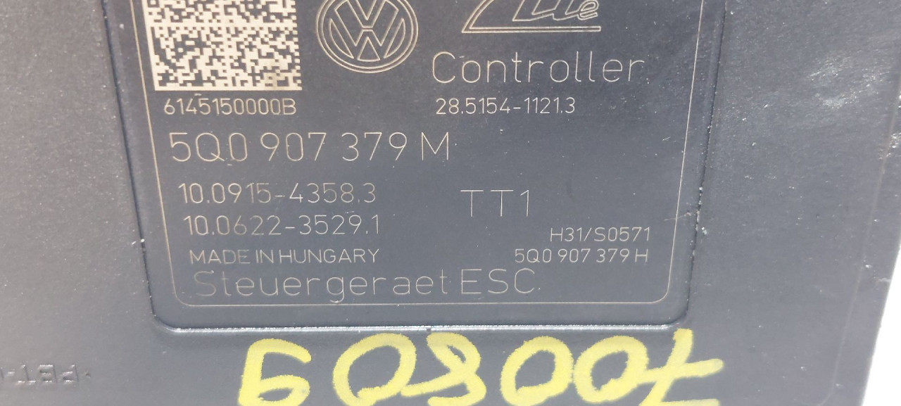 ABS ELEKTRONIKA VW GOLF 7 > 12-16 5Q0907379M
