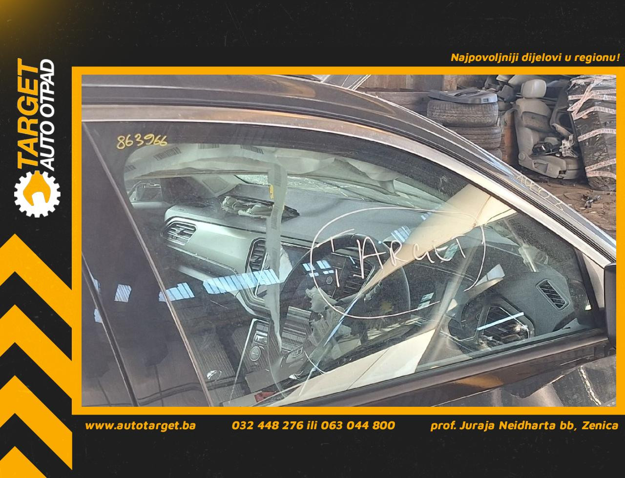 DIJELOVI STAKLO VW T-ROC > 17- 1.0