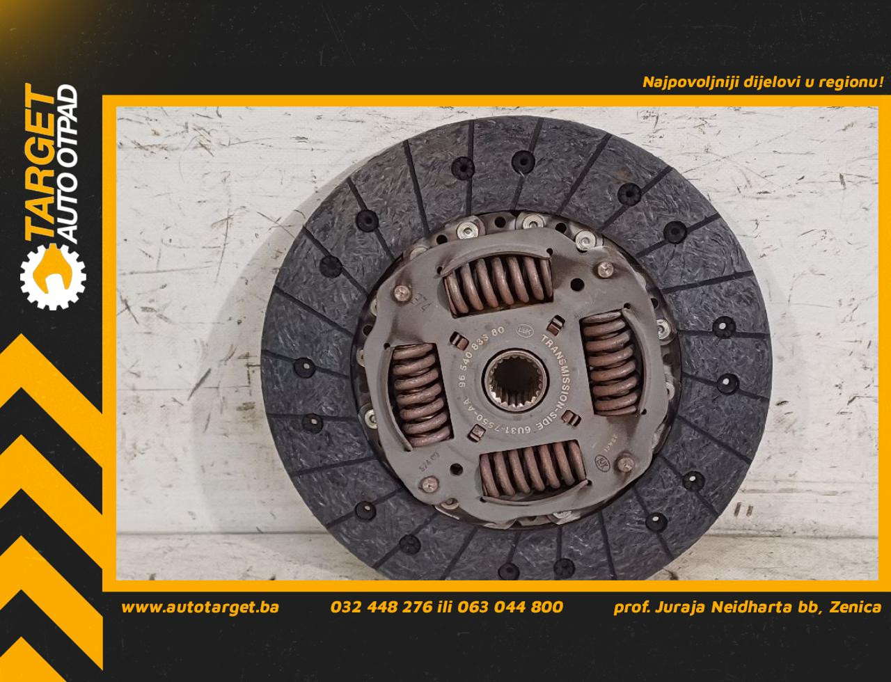 DIJELOVI LAMELA CITROEN JUMPER > 06-14 2.2 9654083380