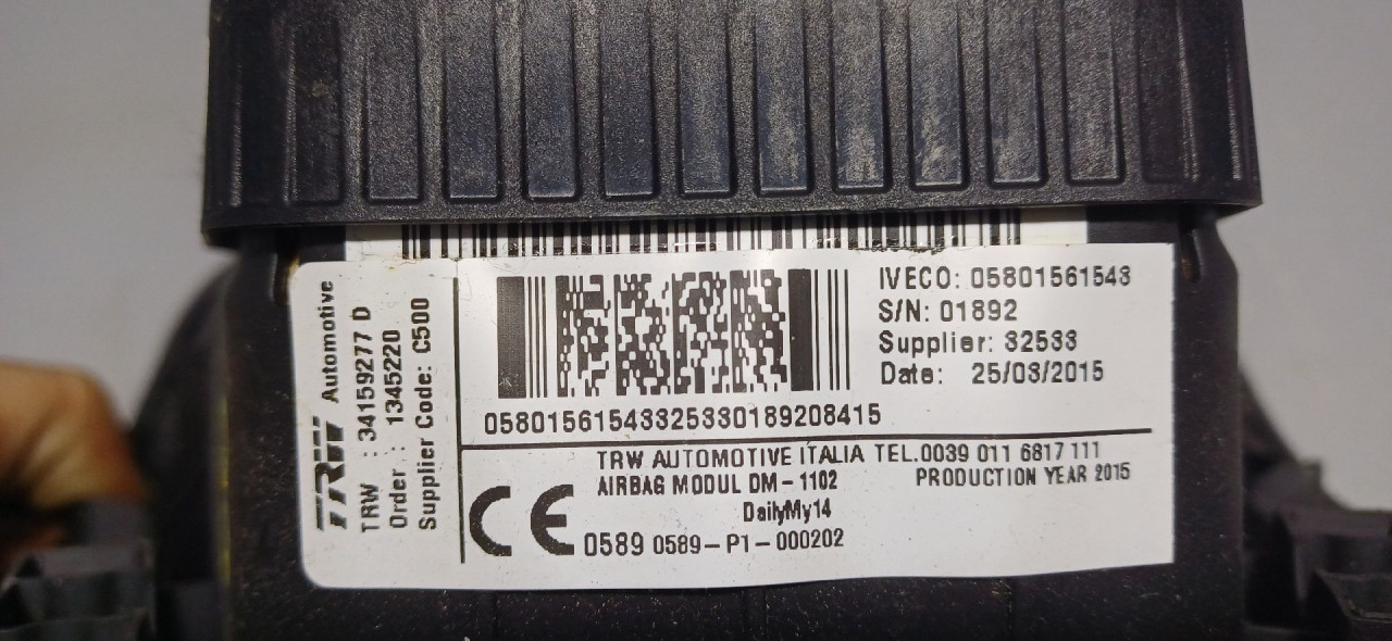 AIRBAG VOLANA IVECO DAILY > 14- 05801561543