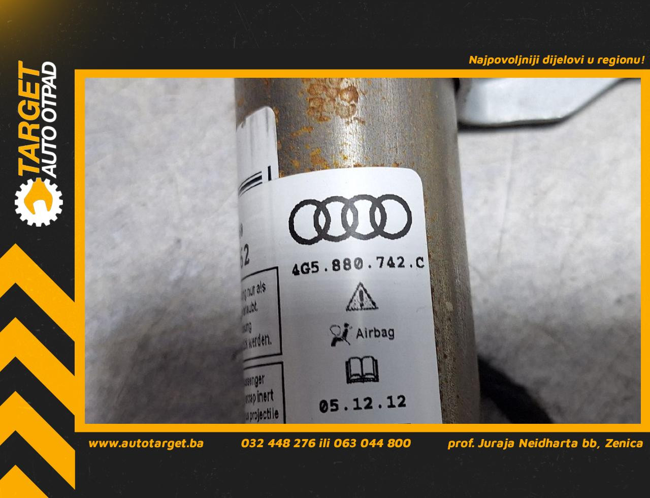 DIJELOVI KROVNI AIRBAG AUDI A6 4G > 14-18 2.0 4G5880742C