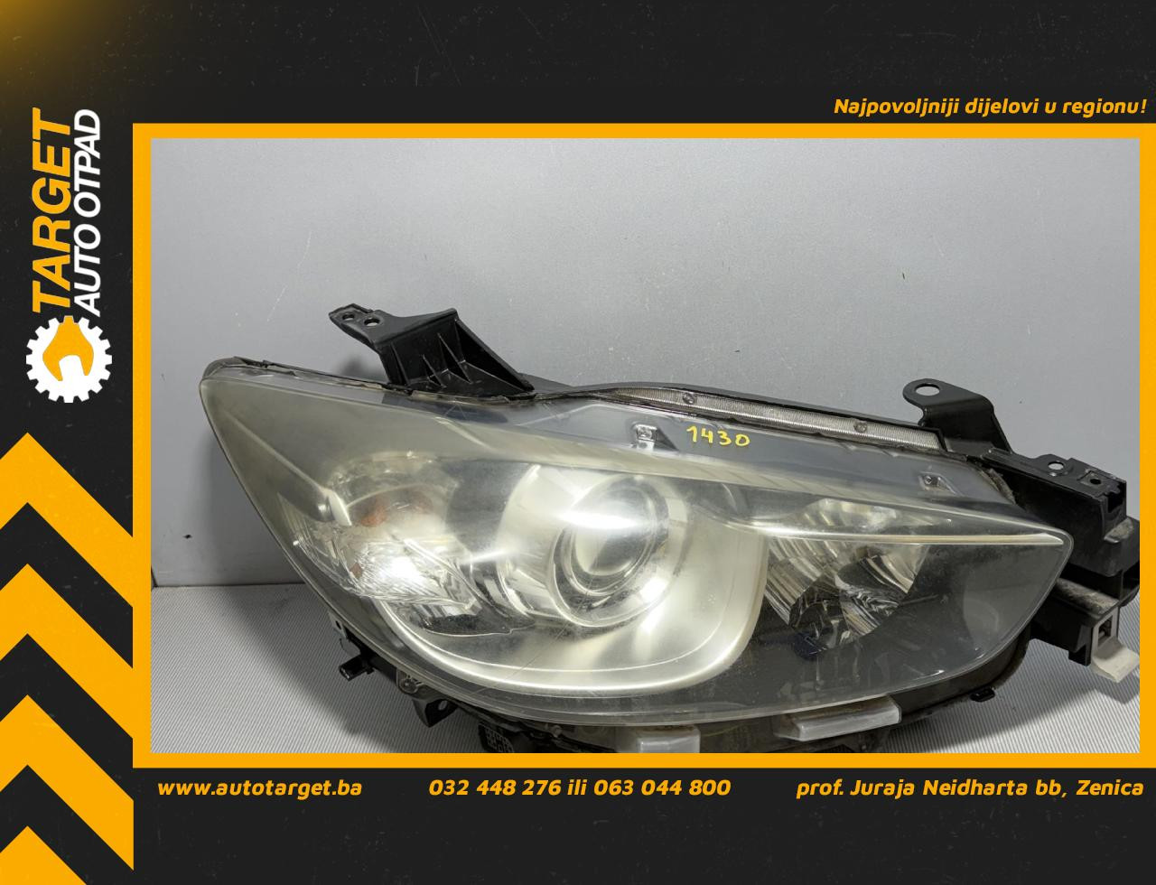 DIJELOVI FAR MAZDA CX5 > 12-15 2.2 KH2451030