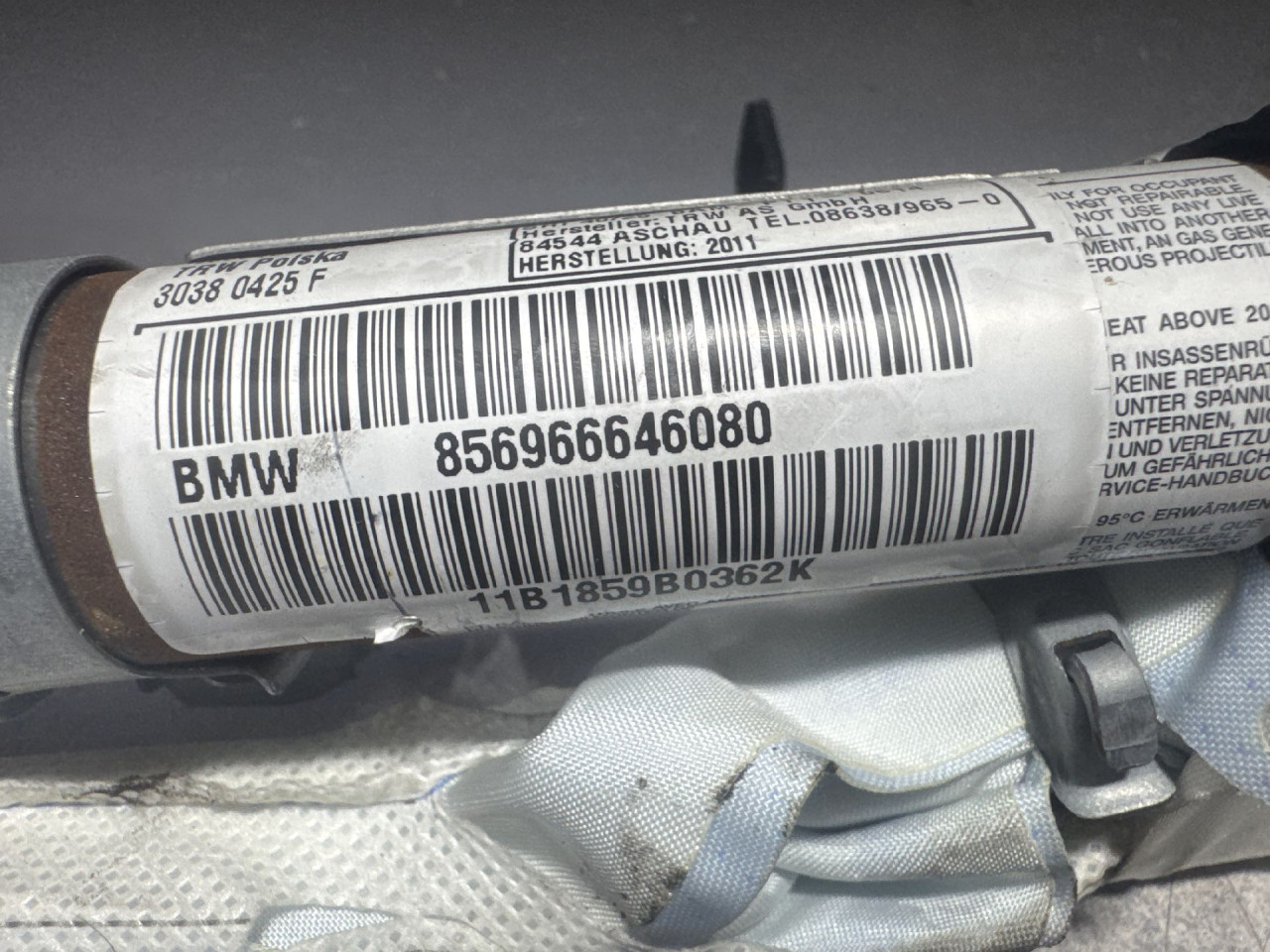 KROVNI AIRBAG BMW SERIJA 3 (E90/E91) > 09-11 8569666460