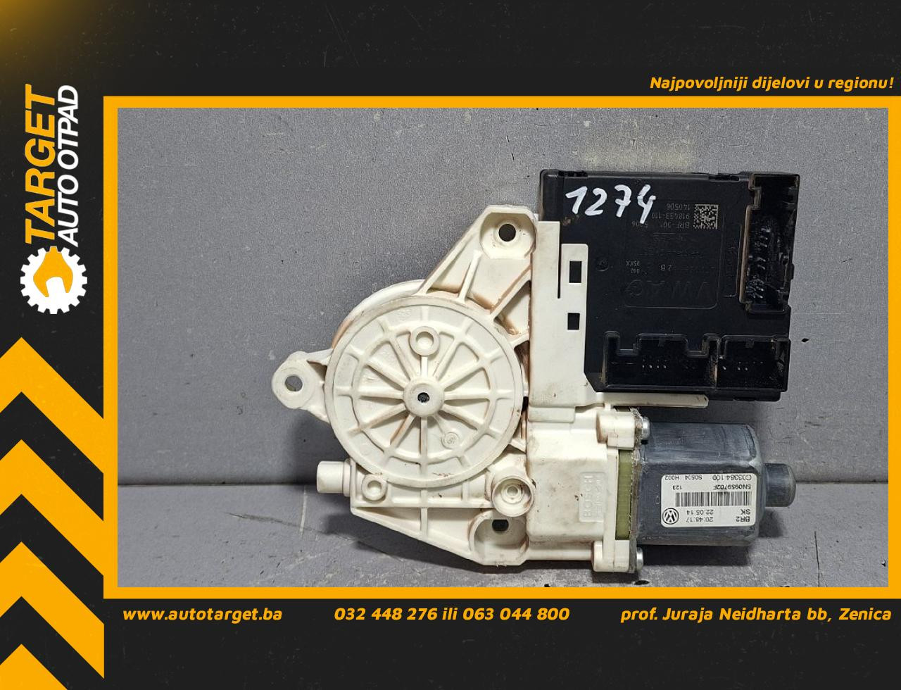 MOTORIC PODIZACA STAKLA VW TIGUAN > 11-15 5N0959702F