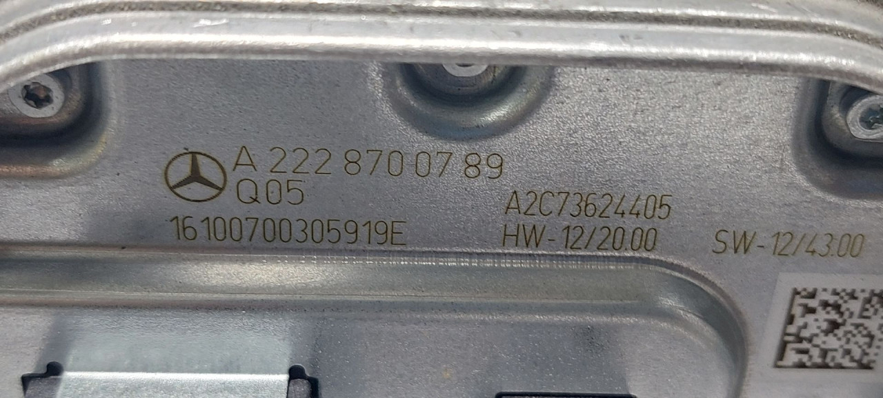 DIJELOVI BALAST FARA MERCEDES GLE (W167) > 19- A2228700789