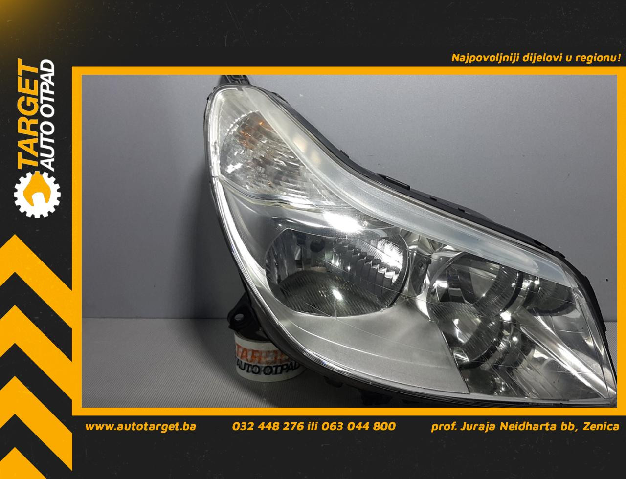 DIJELOVI FAR CITROEN C5 > 04-07 9650055880