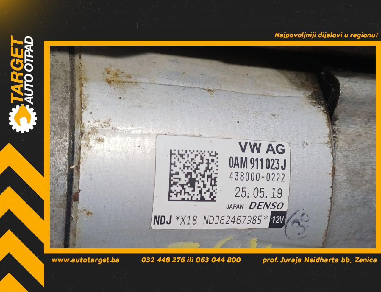DIJELOVI ALNASER VW PASSAT B8 > 19 - 1.6 0AM911023J