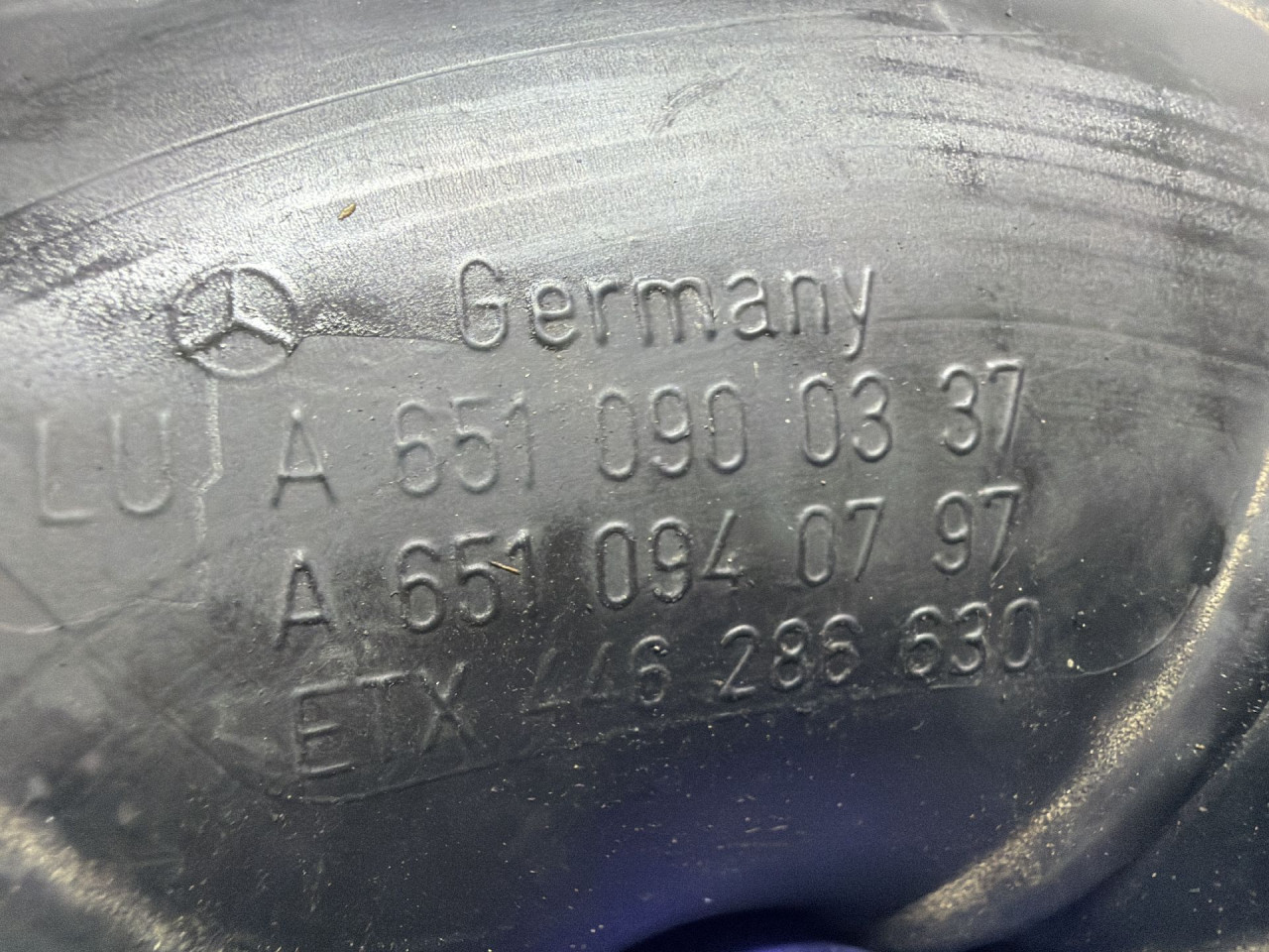 DIJELOVI CRIJEVO MERCEDES C KLASA (W204) > 11-13 2.2 A6510900337