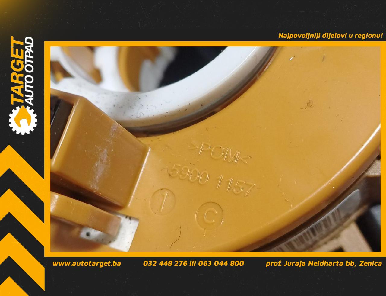 DIJELOVI SPULA VOLANA FIAT 500L > 12-17 1.6 59001157
