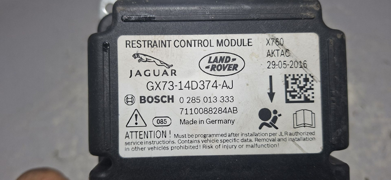 ELEKTRONIKA AIRBAGA JAGUAR XE (X760) > 15 -  GX7314D374AJ