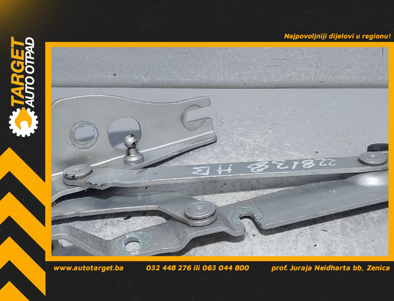 DIJELOVI BAGLAMA GEPEKA AUDI A4 (B7) > 04-07 8H0827302A
