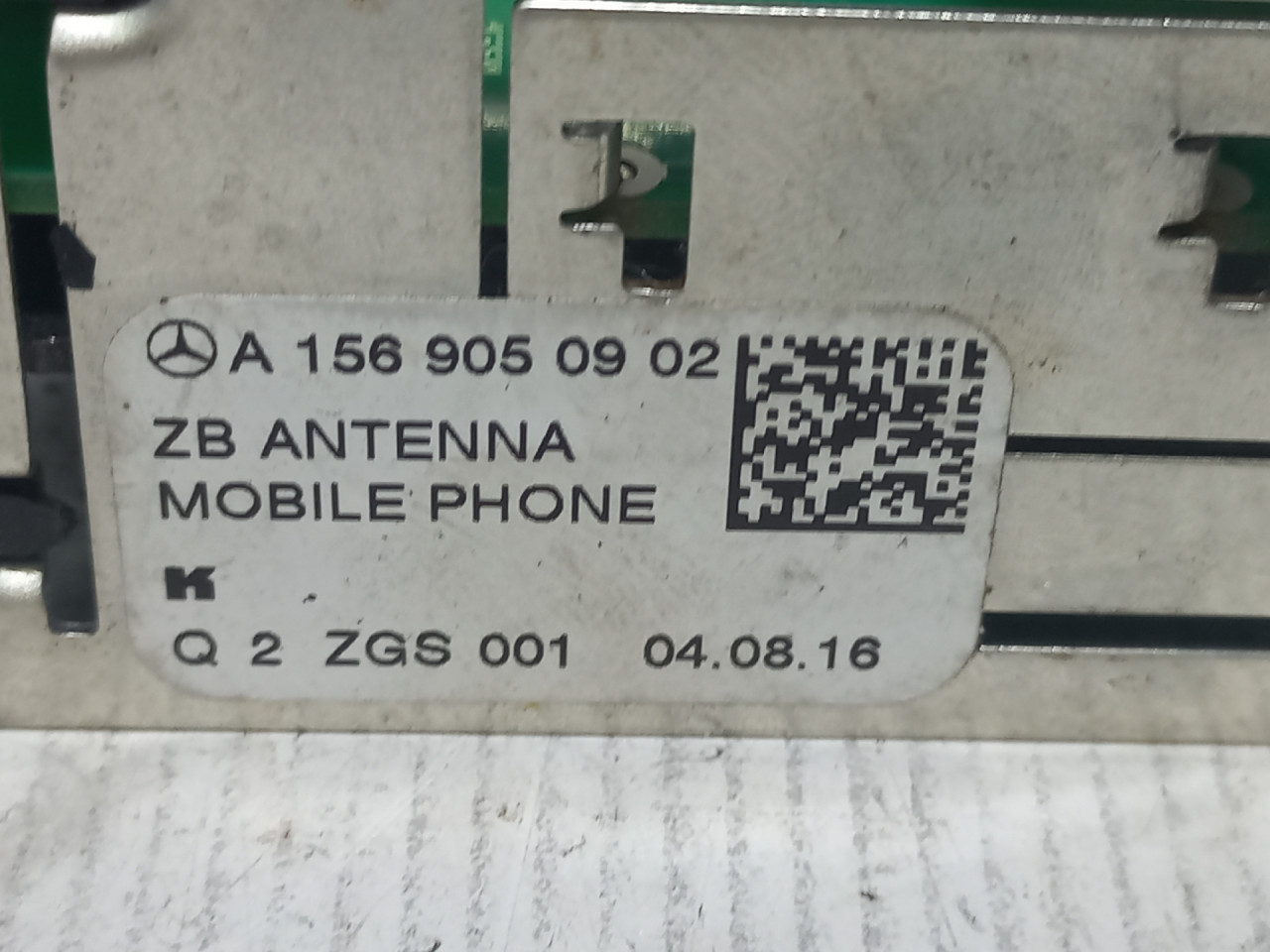 ANTENA MERCEDES E KLASA (W213/S213) > 16- A1569050902