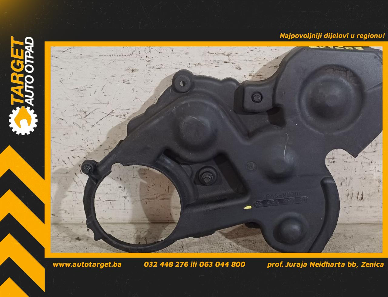POKLOPAC ZUPCASTOG REMENA PEUGEOT 307 > 01-05 9643649280