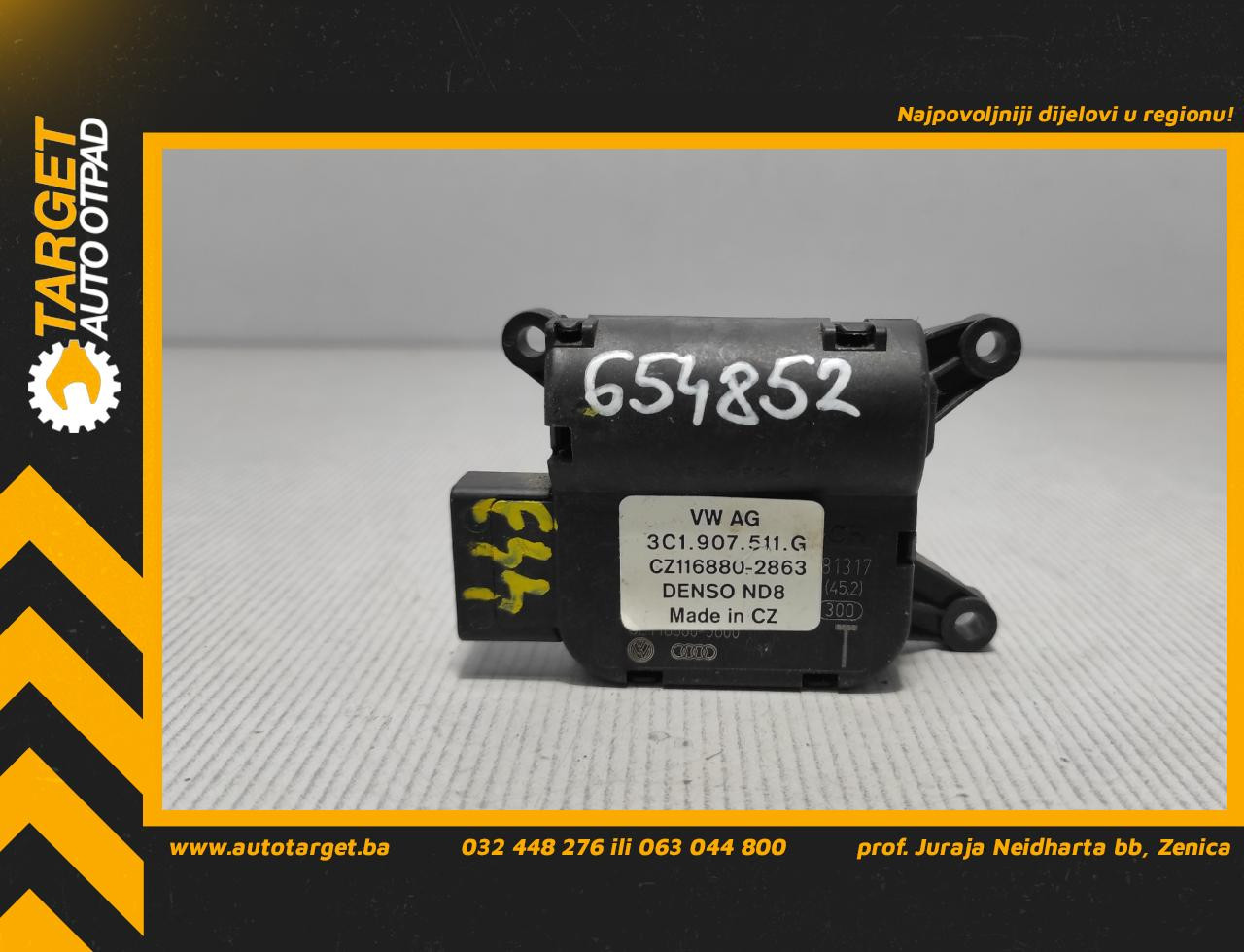 DIJELOVI MOTORIC KLAPNE VW TIGUAN > 11-15 1.4 3C1907511G