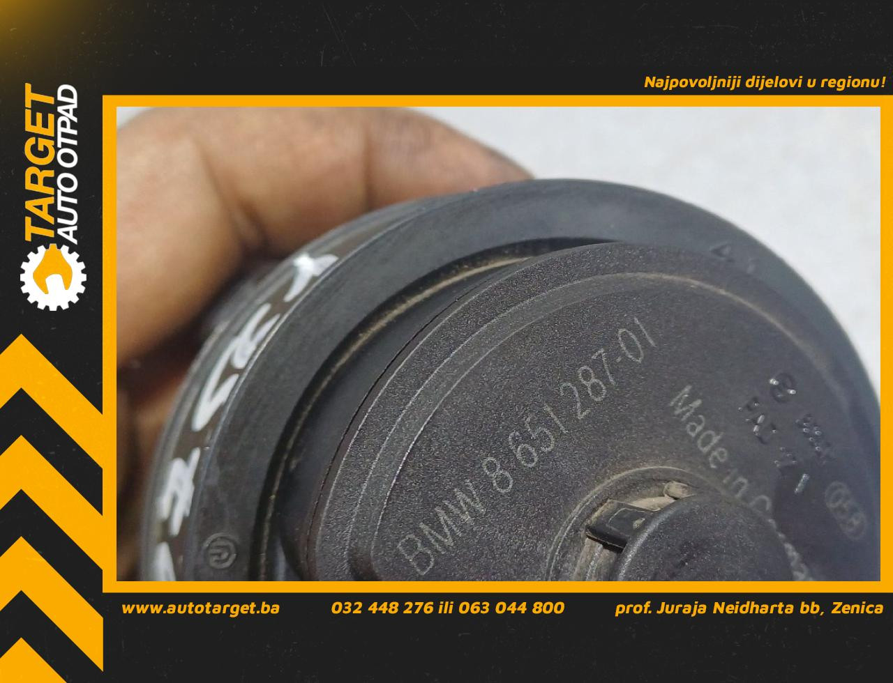 DIJELOVI POMOCNA PUMPA VODE BMW X5 (G05) > 18- 3.0 8651287