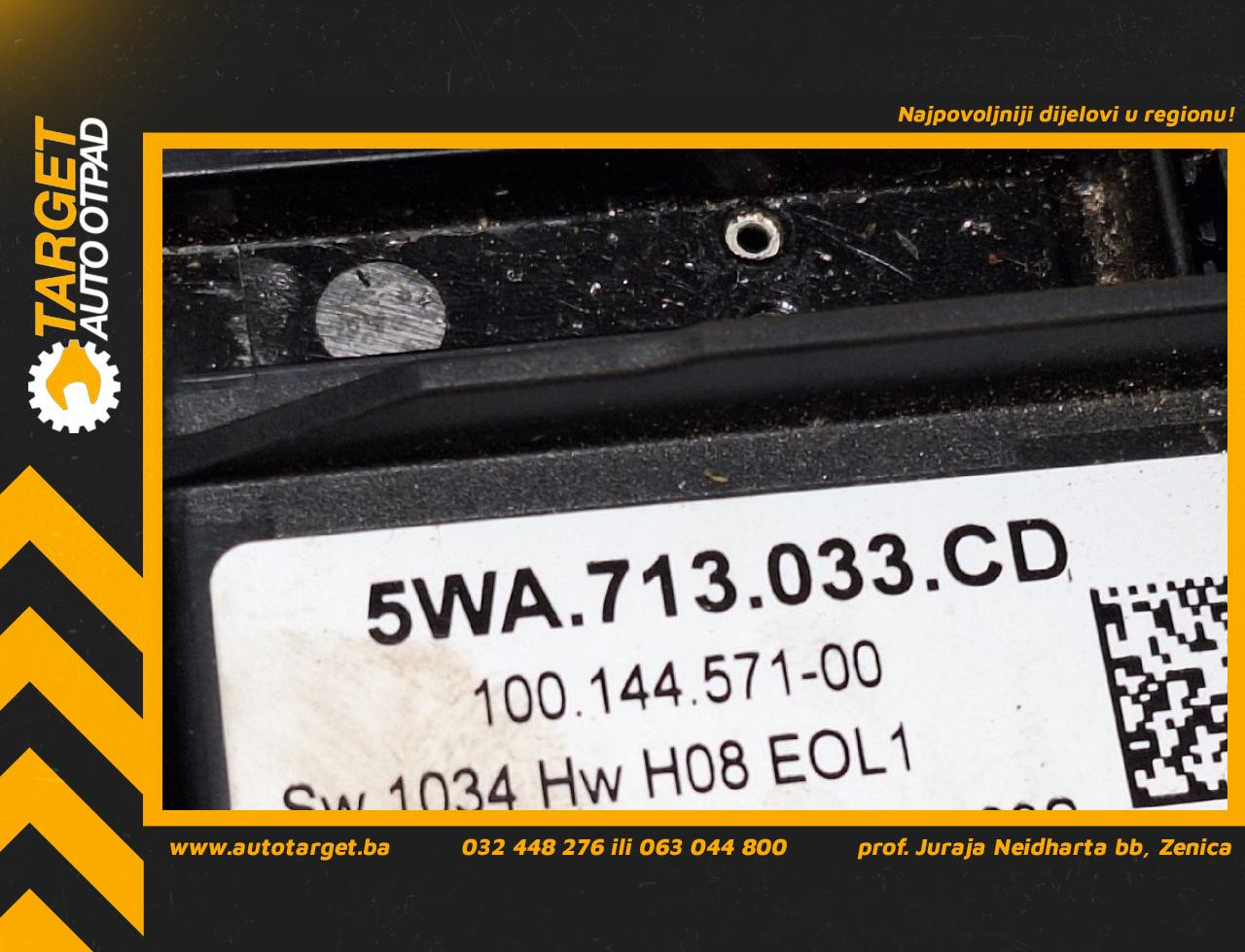 DIJELOVI SALTEBLA VW GOLF 8 > 19- 2.0 5WA713033CD