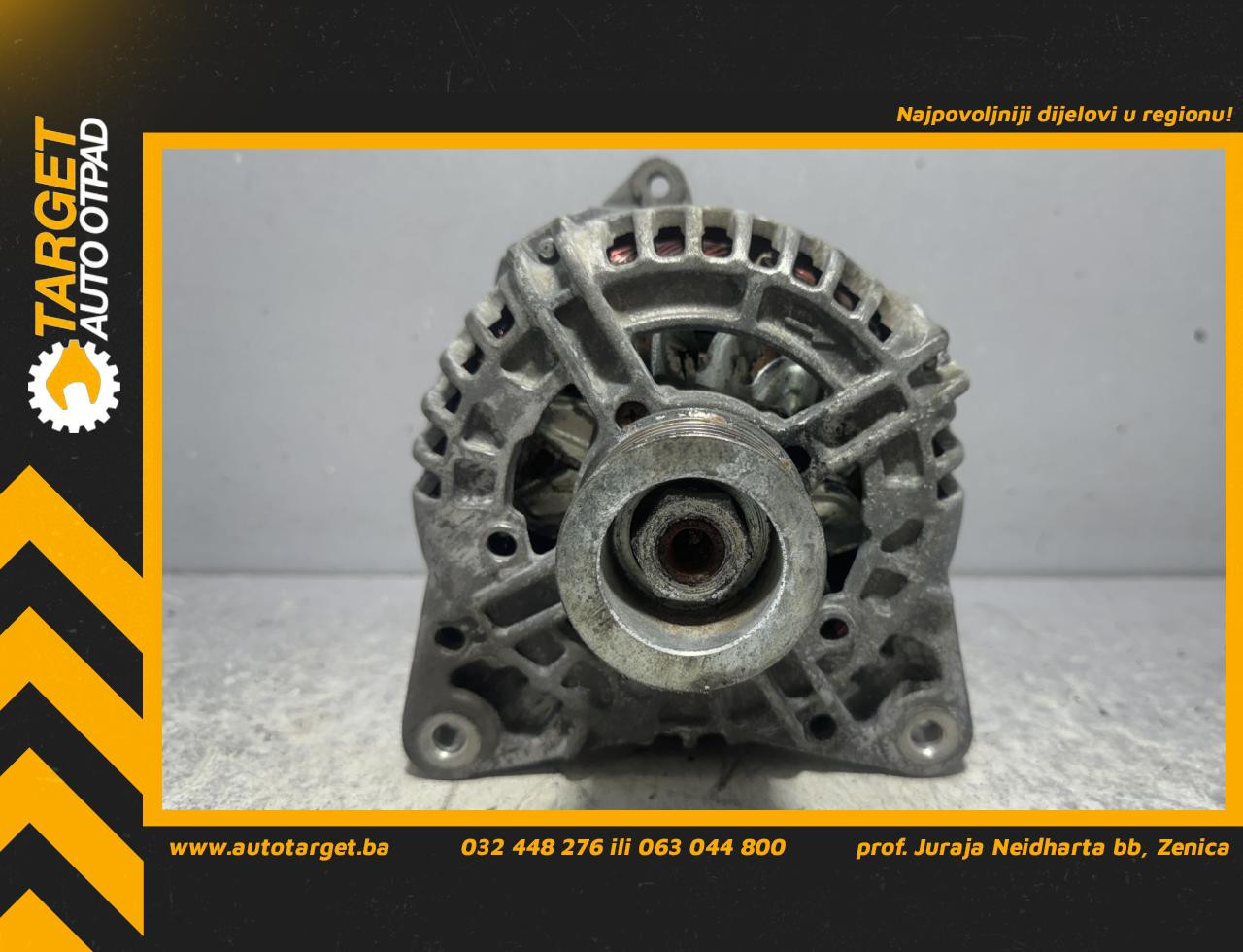 DIJELOVI ALTERNATOR OPEL VIVARO > 01-07 2.5