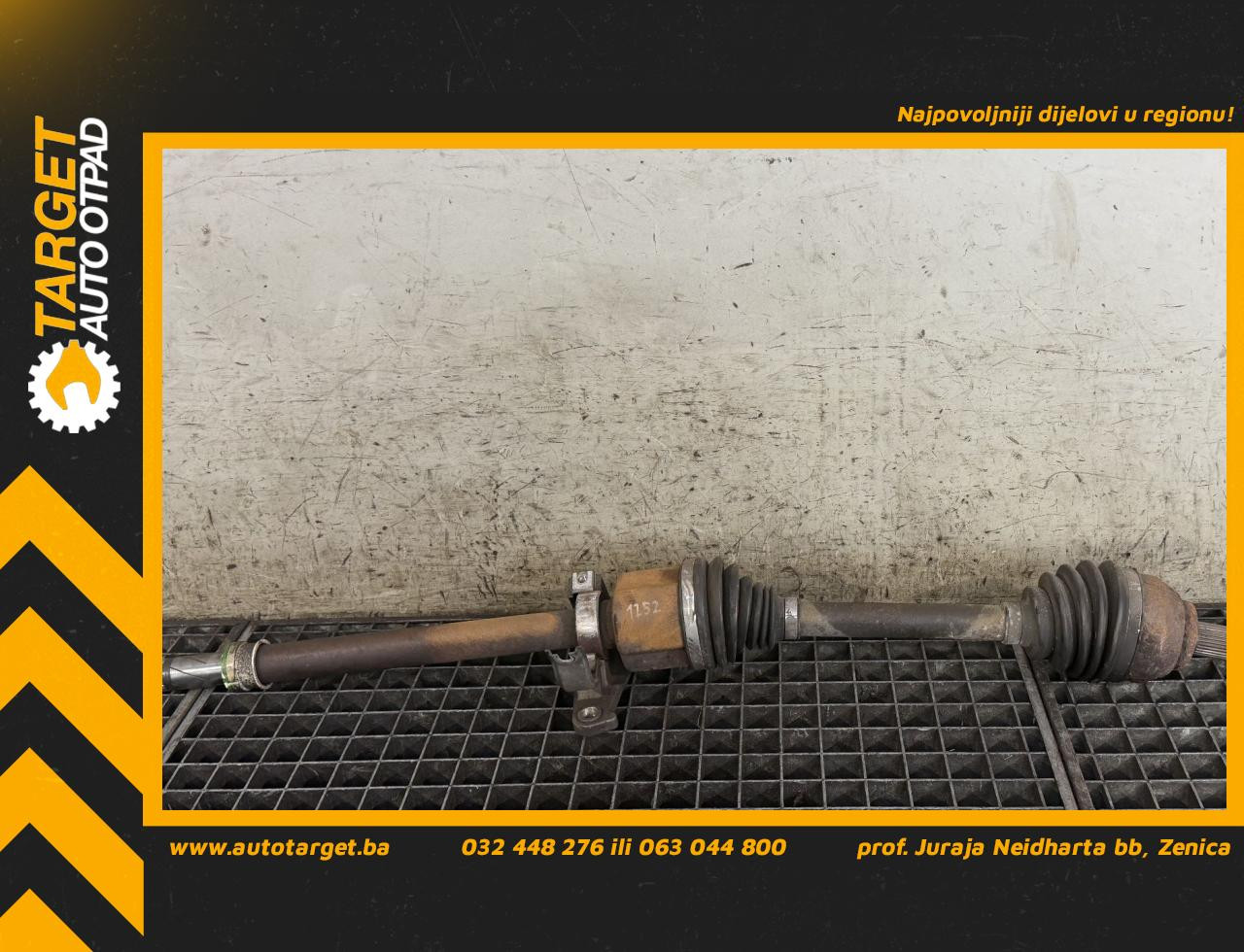 DIJELOVI POLUOSOVINA RENAULT TRAFIC > 14- 2.0