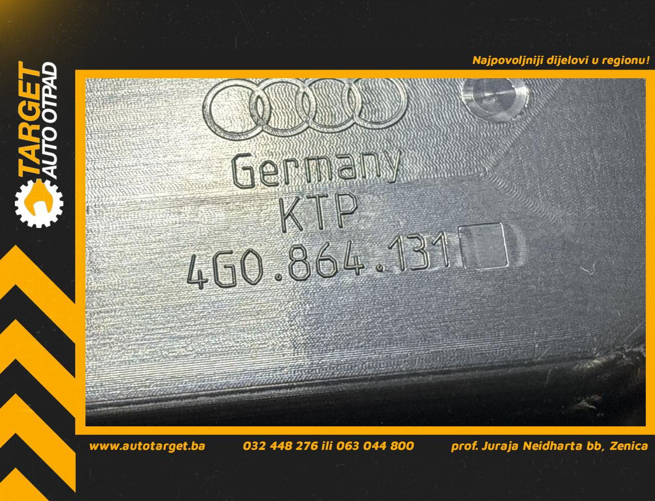 DIJELOVI PEPELJARA AUDI A6 4G > 11-14 2.0 4G0864131