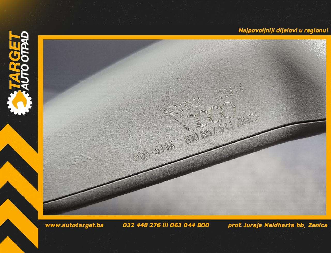 UNUTRASNJI RETROVIZOR AUDI A4 (B8) > 12-15 8K0857511