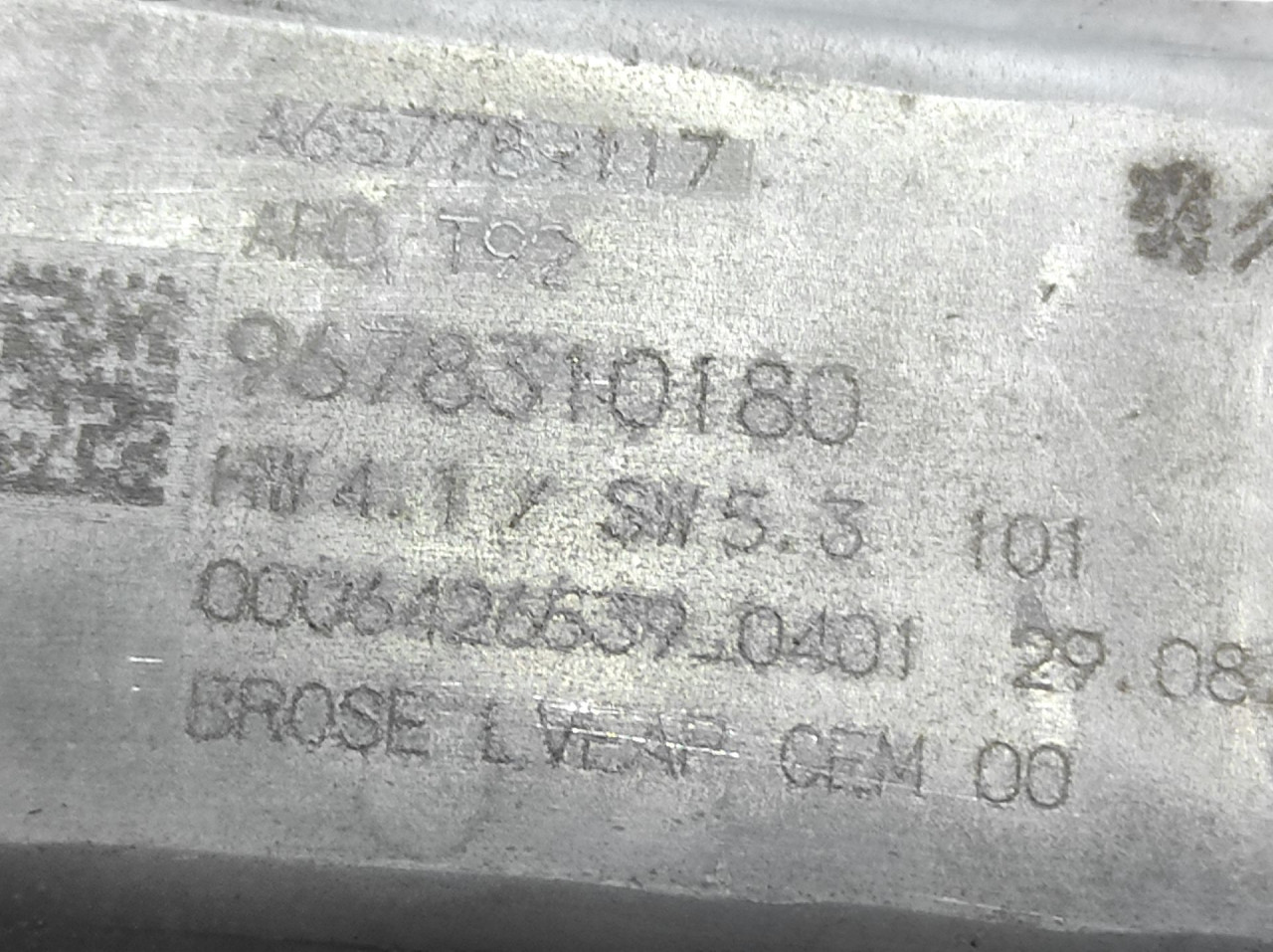 MOTORIC PODIZACA STAKLA PEUGEOT 308 > 13-17 9678310180