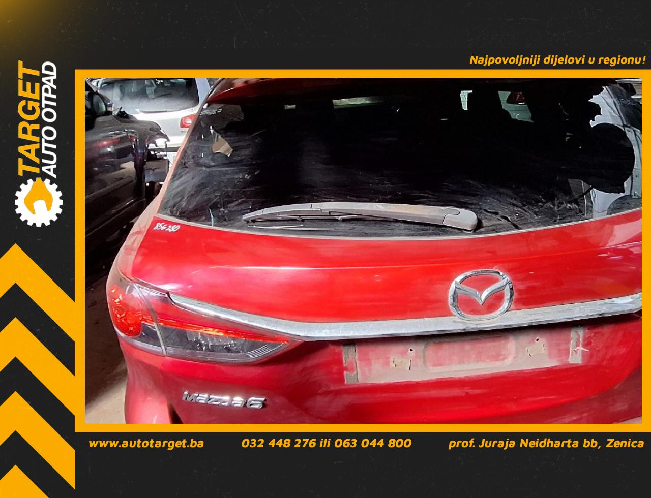 DIJELOVI GEPEK MAZDA 6 > 13-16 2.2 GHY06202XA