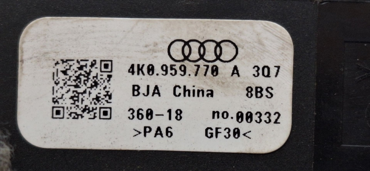 DIJELOVI PREKIDAC AUDI A6 4K > 18- 4K0959770A