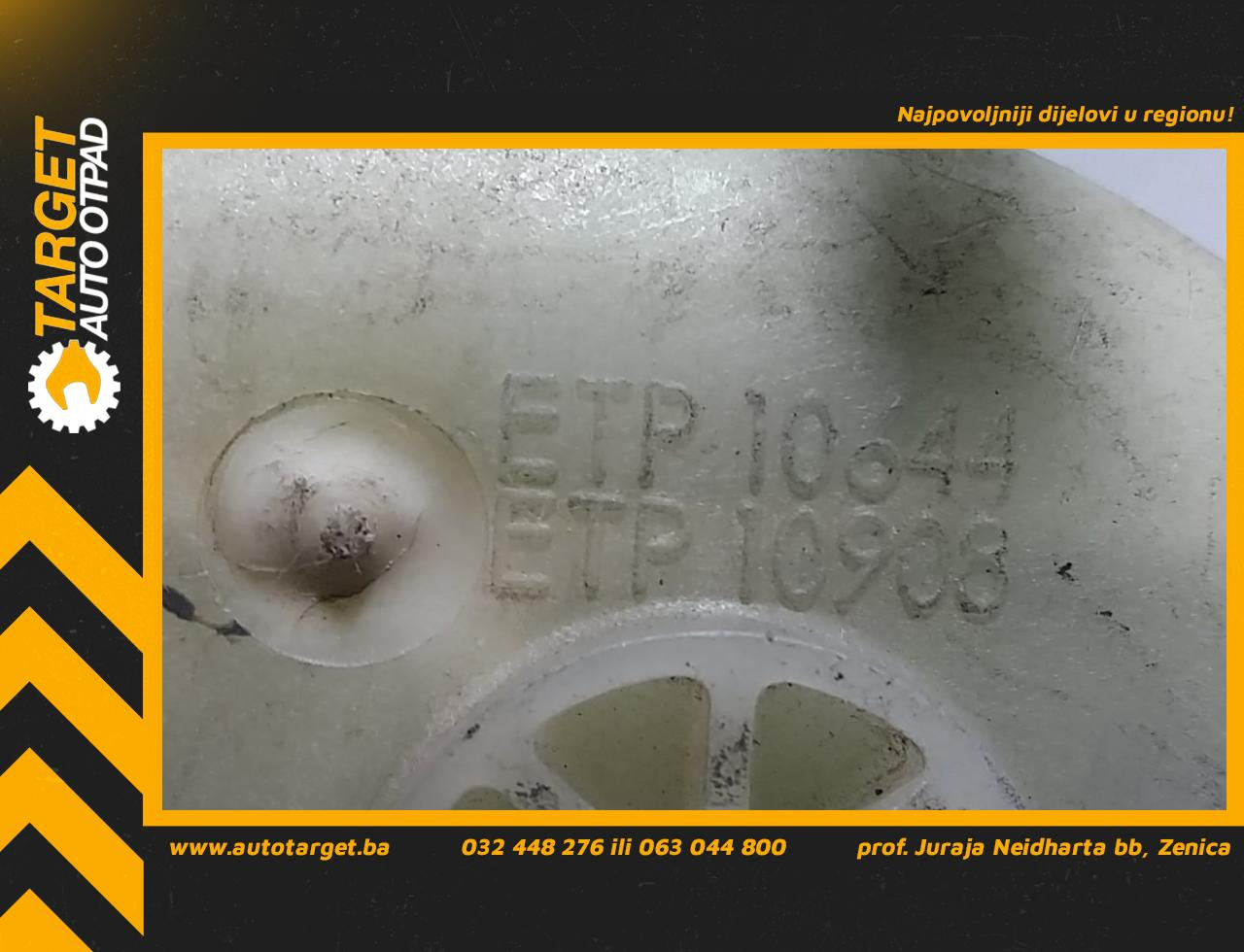 DIJELOVI BOCA VODE OPEL AGILA > 00-07 ETP10644