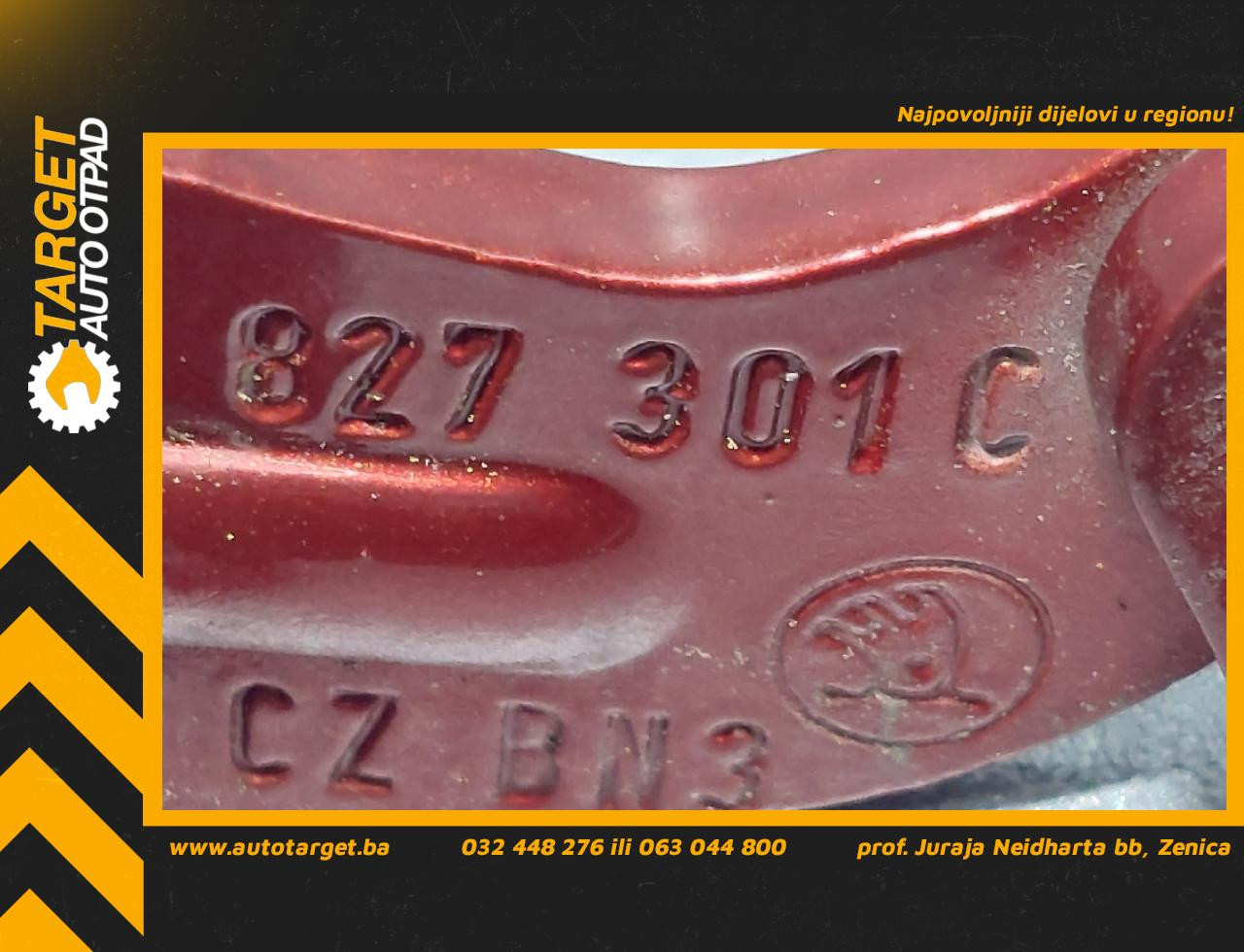 DIJELOVI BAGLAMA GEPEKA SKODA OCTAVIA > 04-08 1Z5827301C