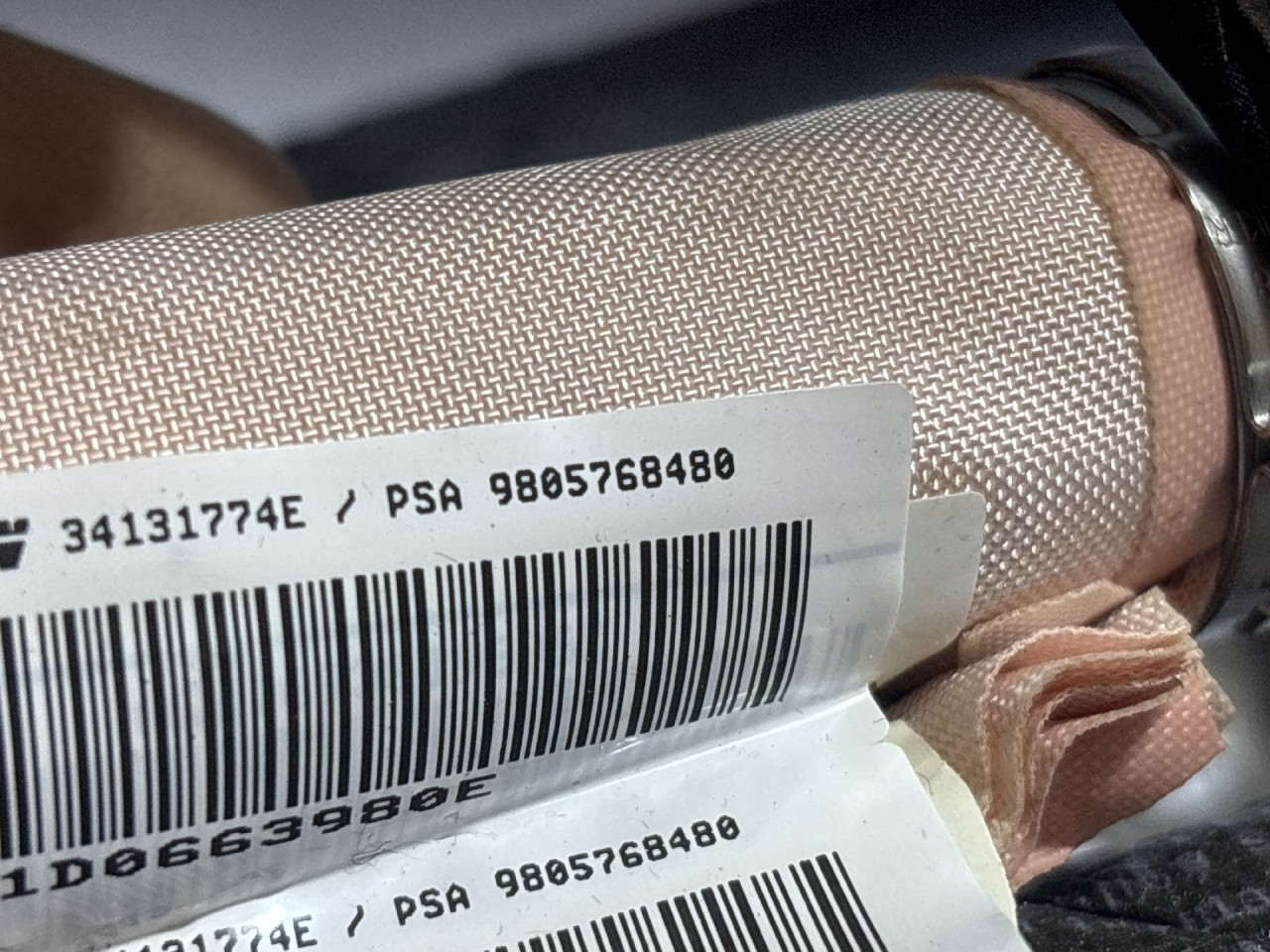 KROVNI AIRBAG PEUGEOT 308 > 17-21 9805768480