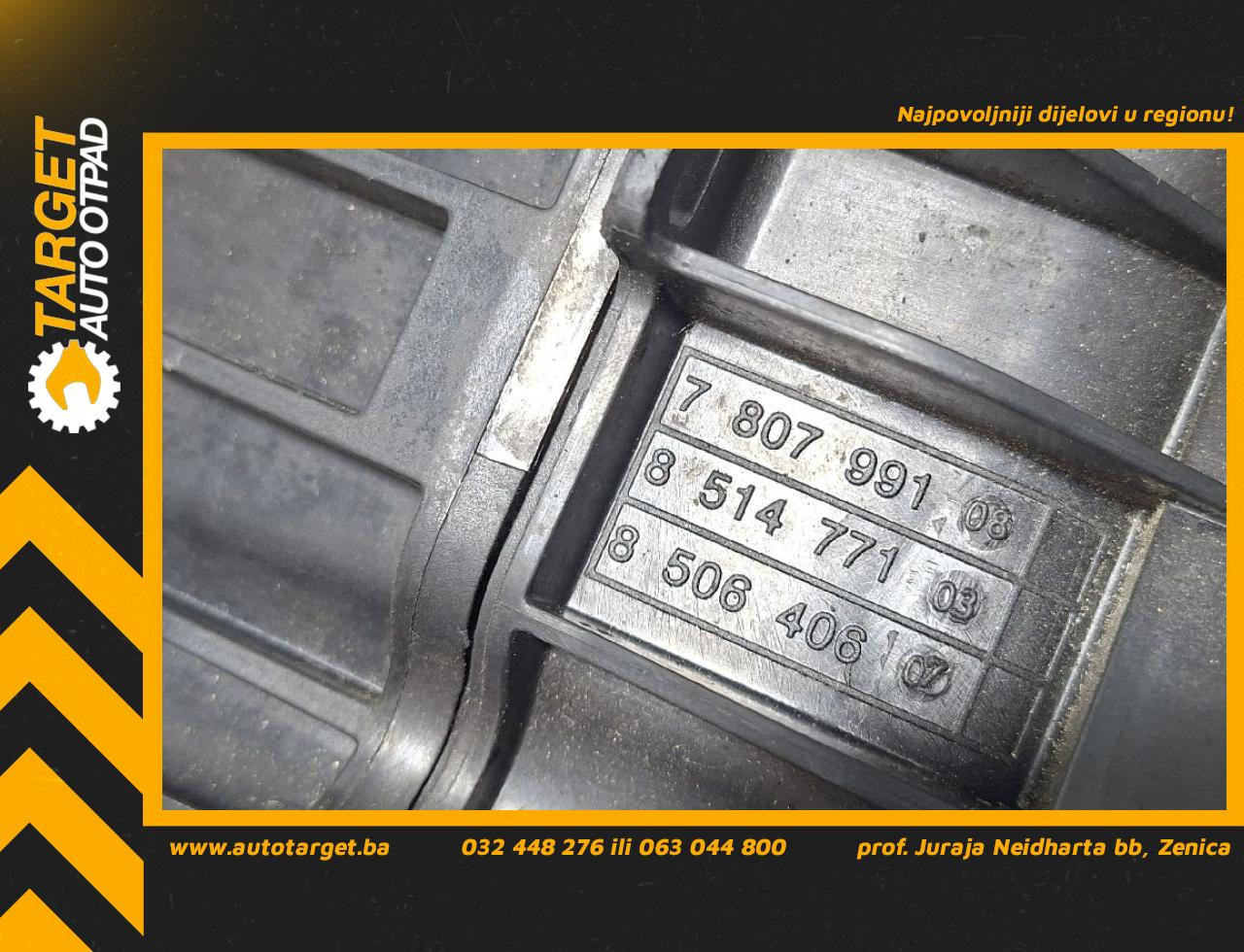 DIJELOVI USISNA GRANA BMW SERIJA 3 (F30/F31) > 15-18 2.0 7807991