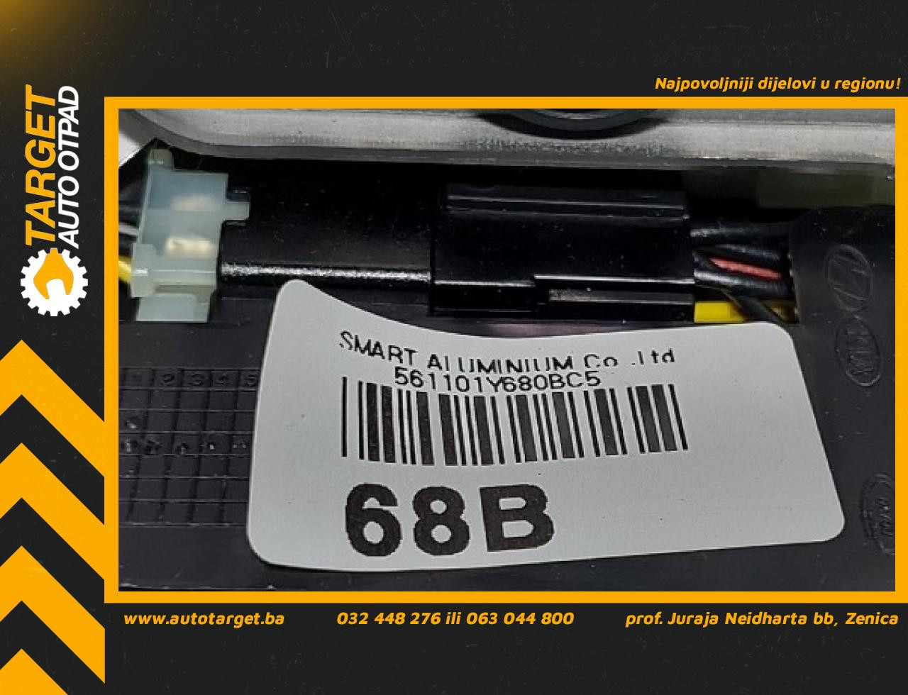 DIJELOVI VOLAN KIA PICANTO > 15-17 561101Y680BC5