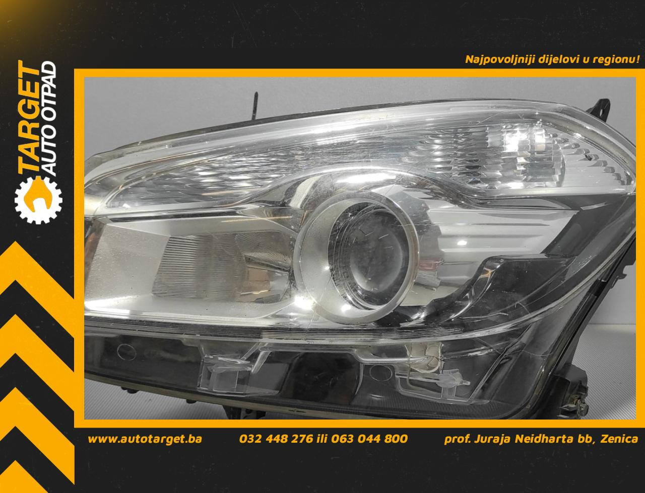 DIJELOVI FAR NISSAN QASHQAI > 10-13 26060BR00B