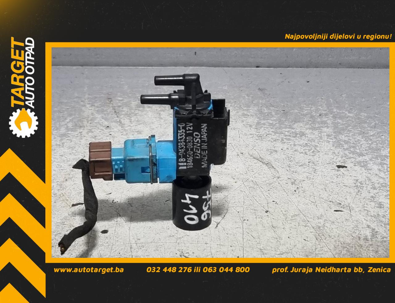 DIJELOVI TC VENTIL ISUZU D-MAX > 12-18 1.9 894384335