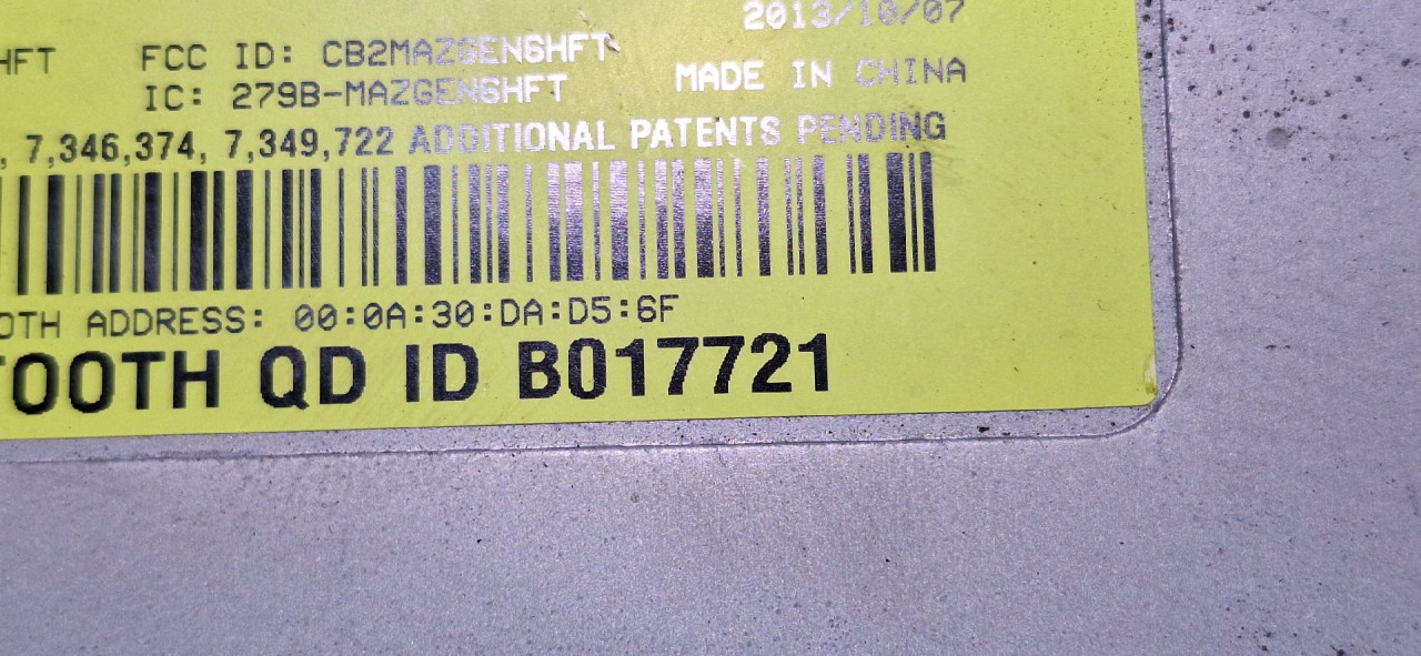 DIJELOVI ELEKTRONIKA MODUL MAZDA CX5 > 12-15 2.2 B017721
