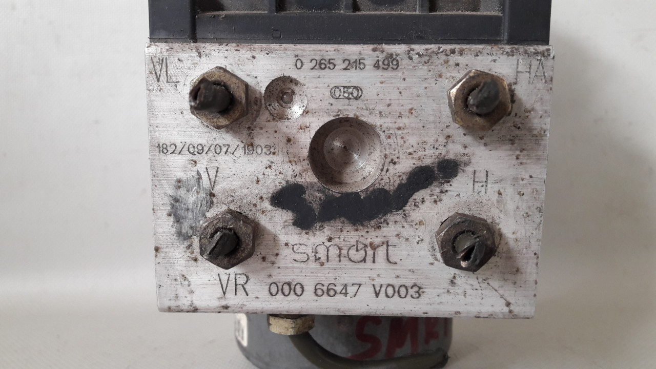 ABS ELEKTRONIKA SMART FORTWO > 02-07 0006647V003 027300