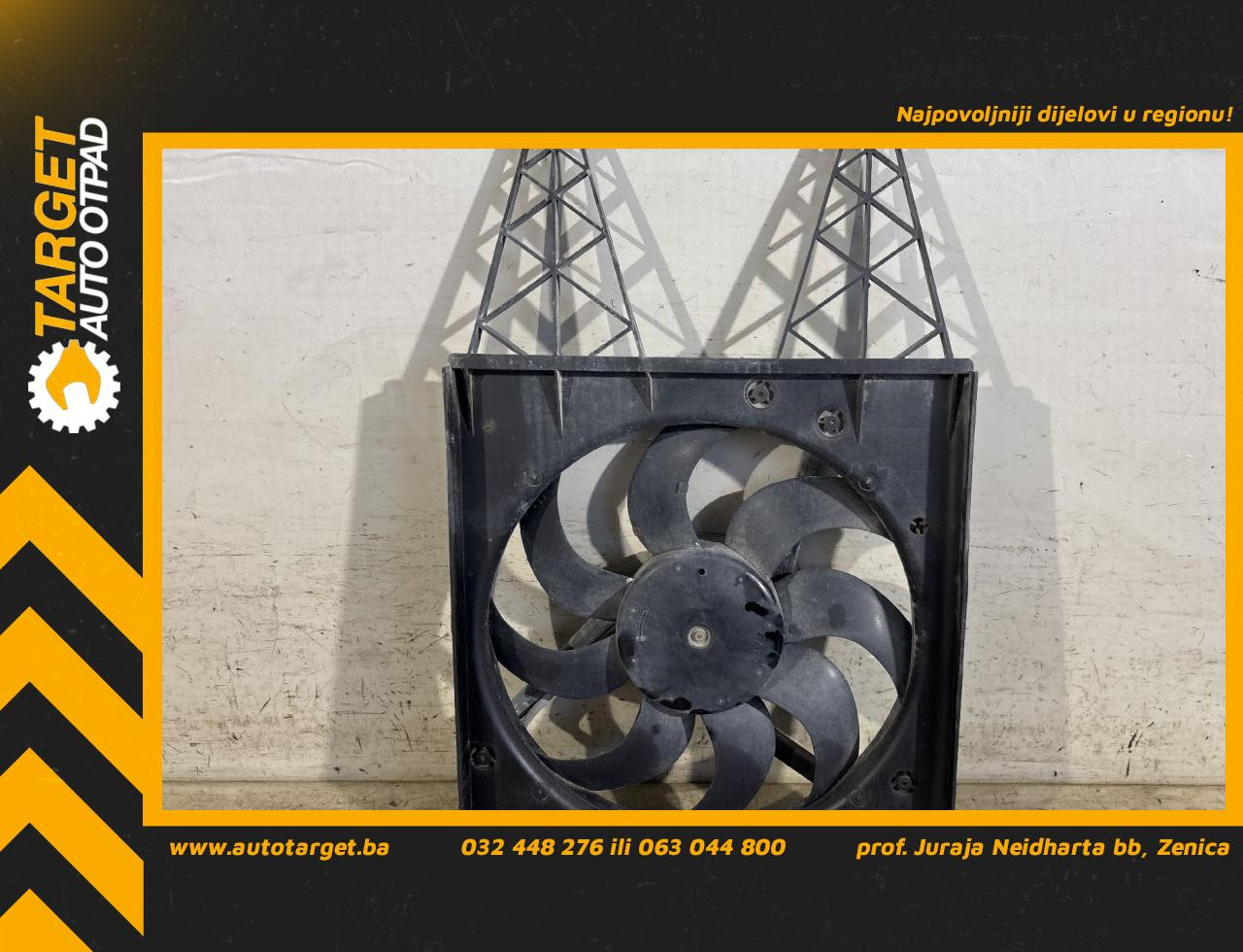 DIJELOVI VENTILATOR SKODA FABIA > 07-10 1.6