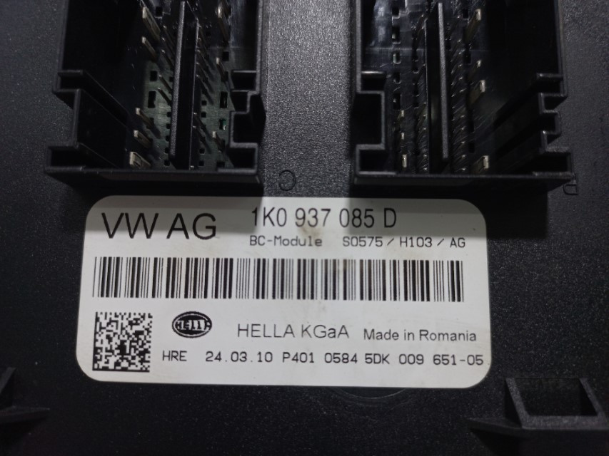 BCM ELEKTRONIKA SKODA OCTAVIA > 08-13 1K0937085D